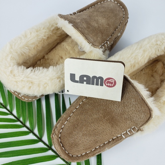 Lamo Shoes - SOLD Lamo Aussie Moc Mocassin Slipper Chestnut